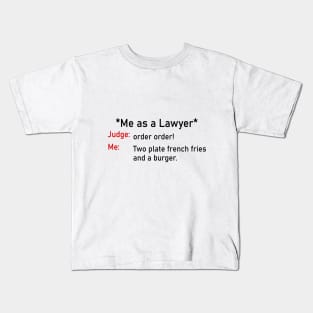 Me as a lawyer Kids T-Shirt